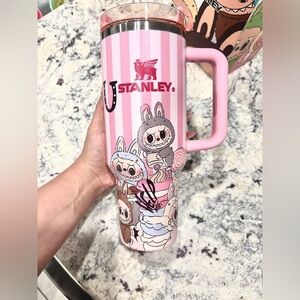 Labubu Stanley Pink Tumbler